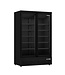 Saro Koelkast met 2 glazen deuren GTK 1000 PRO | 1081L | Zwart | (H)200,3x(B)125,3x(D)74cm