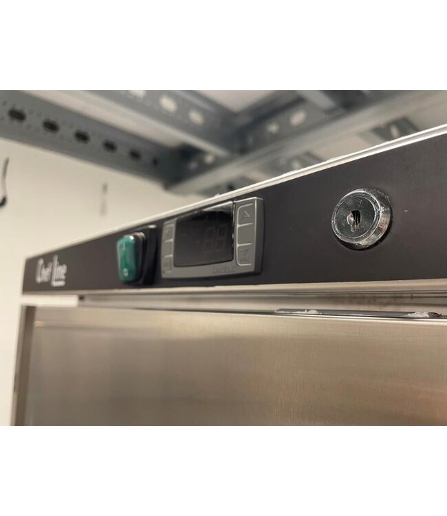 Occasion: Hoge Koelkast Chef Line | 533L | RVS | (H)187x77,5x73,5cm