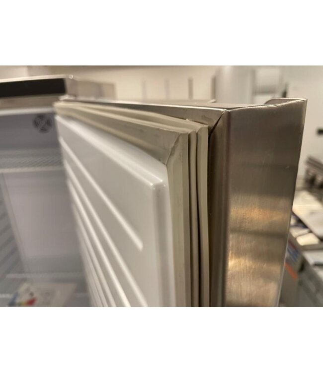 Occasion: Hoge Koelkast Chef Line | 533L | RVS | (H)187x77,5x73,5cm