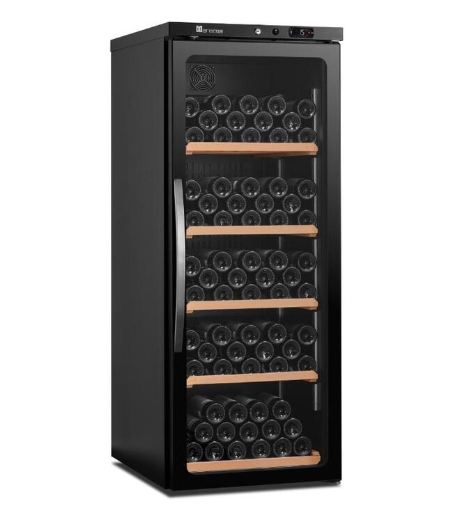 Wijnkoelkast WK CV 350 PV | +5 tot +20 graden | 127 flessen | (H)150x(B)60x(D)70cm