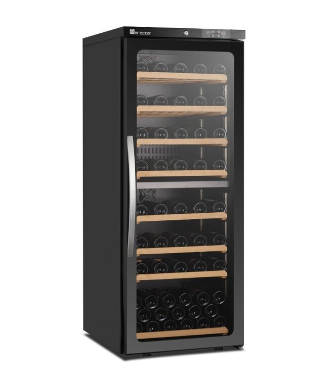 Wijnklimaatkast CV 350 PV 2T | +5 tot +20 graden | 127 flessen | (H)150x(B)60x(D)70cm