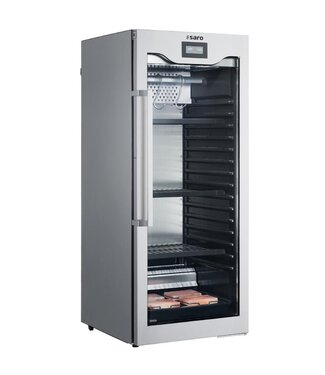 Saro Dry Age vlees rijpingskast DA 480 | 480L | Glazen deur | RVS | (H)166,2x(B)70x(D)81cm