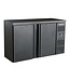 Saro Barkoeling BC 2100 | 2 Deuren | 350L | Zwart | (H)86x(B)146,2x(D)51,3cm