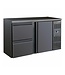 Saro Barkoeling BC 2100-2S | 1 Deur en 2 lades | 350L | Zwart | (H)86x(B)146,2x(D)51,3cm