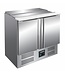 Saro Saladette S 900 PRO | 2 Deurs | Boven 2x 1/1GN + 1x 2/4GN | (H)89x(B)90,3x(D)70cm