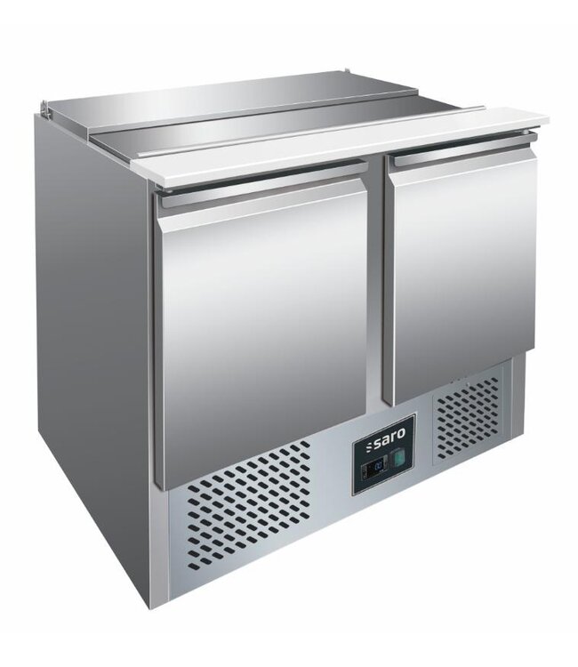 Saladette S 902 PRO | 2 Deurs | Boven 3x 1/1GN | (H)89x(B)104,5x(D)70cm