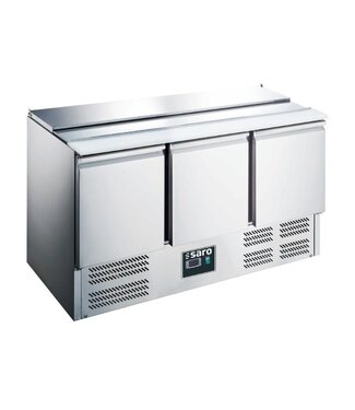 Saro Saladette ES 903 | 3 Deurs | Boven 4x 1/1GN | (H)128,9x(B)136,8x(D)70cm