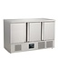 Saro Koelwerkbank S903 S/S TOP PRO | 3 Deuren | 136,5cm breed | 70cm diep