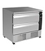 Saro Lage koelwerkbank DRAW 3SK | 2 Lades | 123cm breed | 70cm diep
