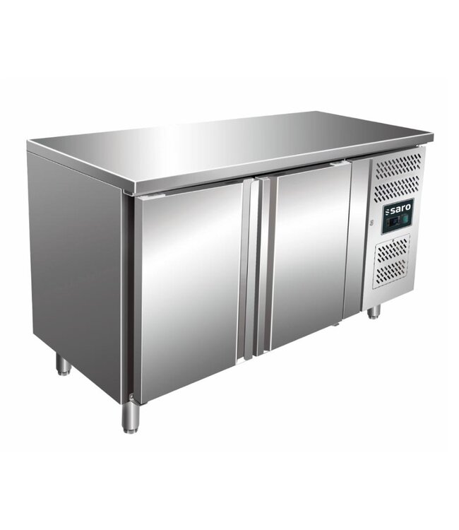Koelwerkbank SNACK 2100 TN | 2 Deuren | 136cm breed | 60cm diep