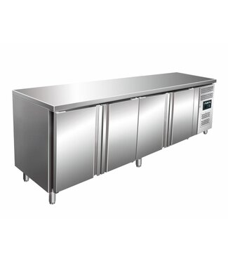 Saro Koelwerkbank KYLIA 4100 TN PRO | 4 Deuren | 223cm breed | 70cm diep