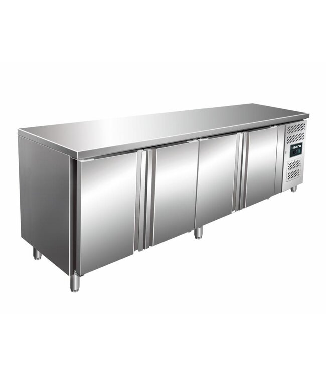 Koelwerkbank KYLIA 4100 TN PRO | 4 Deuren | 223cm breed | 70cm diep