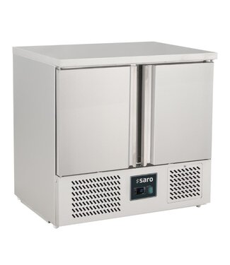Saro Koelwerkbank VIVIA S 901 S/S TOP PRO | 2 Deurs | 90cm breed | 70cm diep