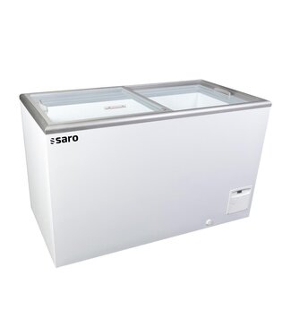 Saro Vrieskist NOVA 45-2BC100A | tot -23 °C | 426L | Glazen schuifdeksel | Met wielen
