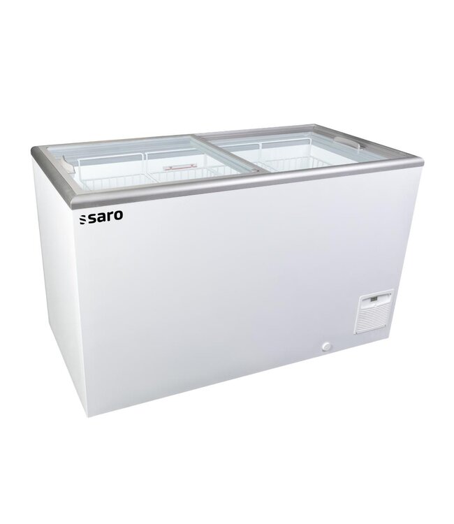 Vrieskist NOVA 45-2BC100A | tot -23 °C | 426L | Glazen schuifdeksel | Met wielen