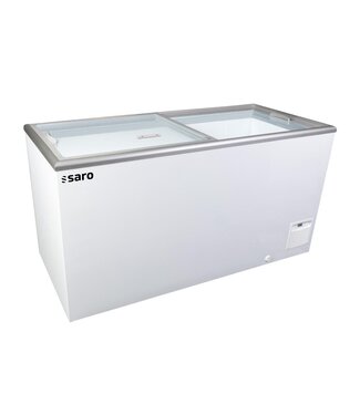 Saro Vrieskist NOVA 53-2BC120A | tot -23 °C | 503L | Glazen schuifdeksel | Met wielen