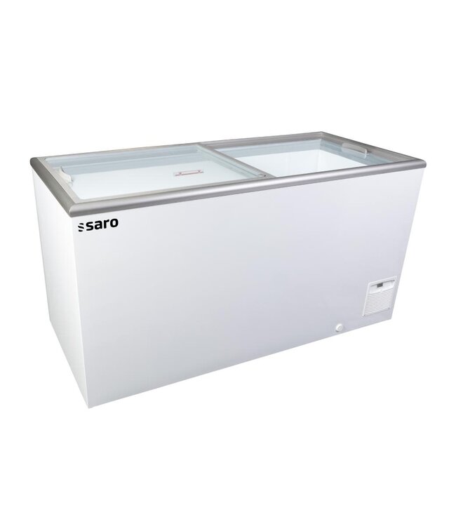 Vrieskist NOVA 53-2BC120A | tot -23 °C | 503L | Glazen schuifdeksel | Met wielen