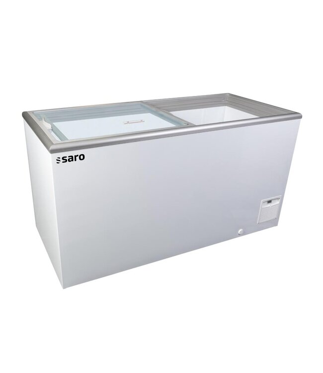 Vrieskist NOVA 53-2BC120A | tot -23 °C | 503L | Glazen schuifdeksel | Met wielen