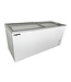 Vrieskist NOVA 61-2BD120A | tot -23 °C | 602L | Glazen schuifdeksel | Met wielen
