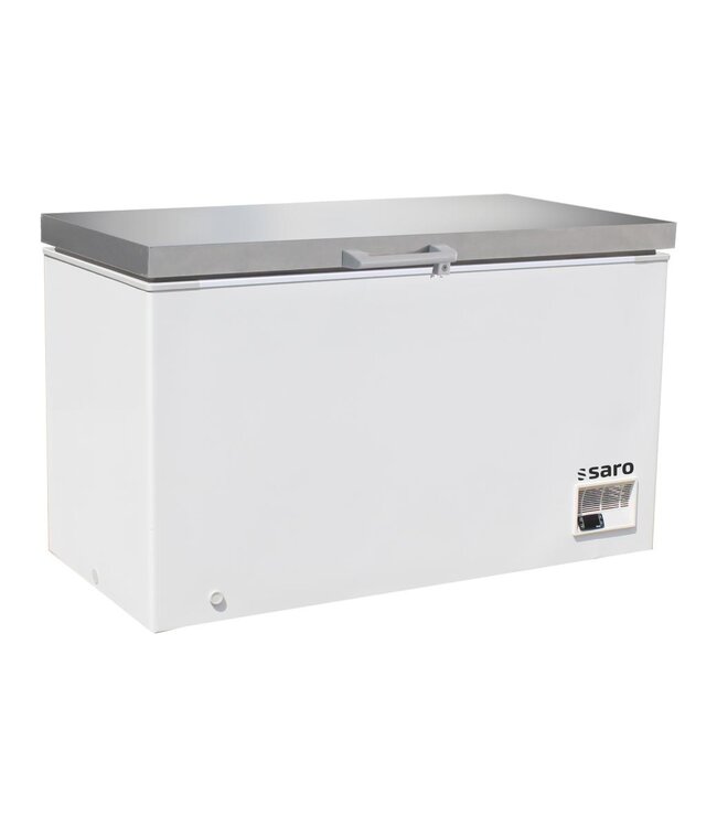 Vrieskist BD 401 S | -18 °C | 380L | RVS Klapdeksel | Met wielen