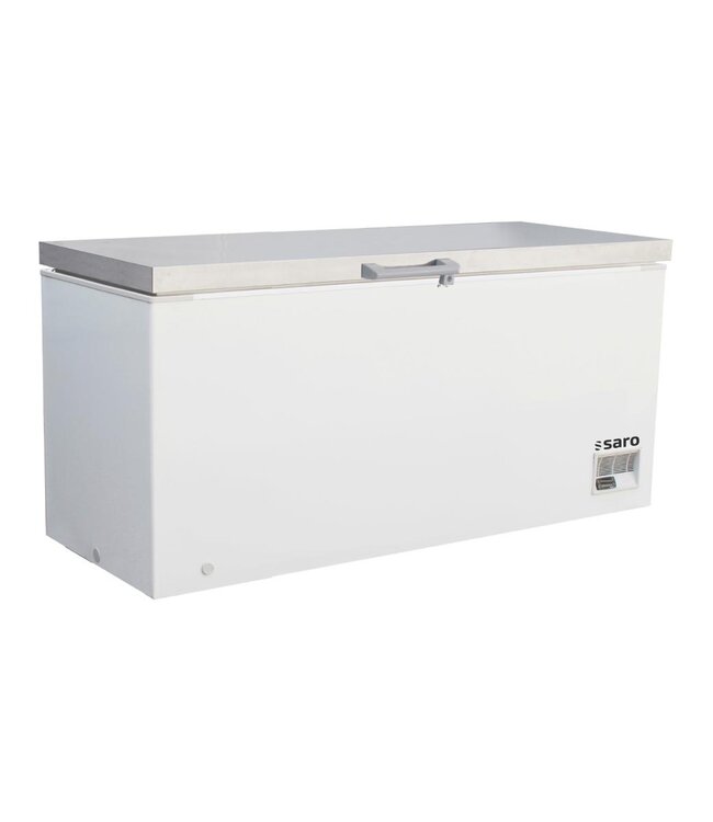 Vrieskist BD 501 S | -18 °C | 516L | RVS Klapdeksel | Met wielen