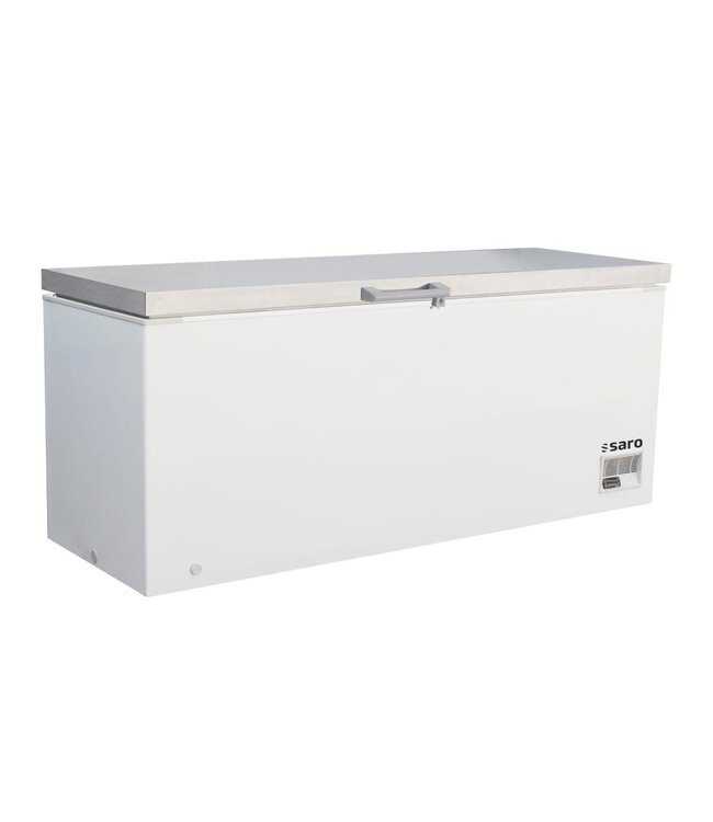 Vrieskist BD 601 S | -18 °C | 584L | RVS Klapdeksel | Met wielen