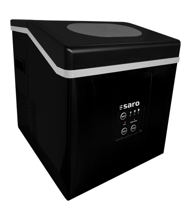 IJsblokjesmachine EB 15 S PRO | Handmatig water vullen | Holle ijsblokjes | 15kg/24u | 1,4kg bunker