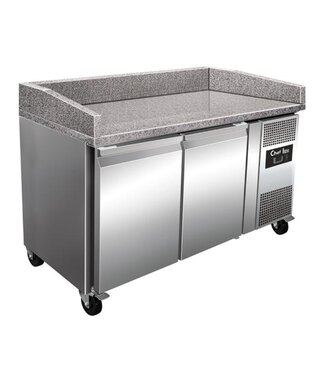 Chef Line Pizzawerkbank Chef Line | 2 Deuren | Geforceerd | 151cm breed | 80cm diep