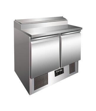 Chef Line Saladette Chef Line | 2 Deuren | 90cm breed | 70cm diep | Boven 4x 1/3GN