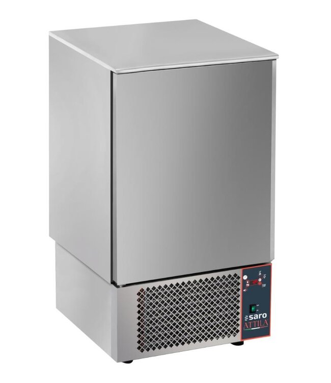 Shockvriezer Attila 10 | 10x 1/1GN | 190L | (H)131-133x(B)75x(D)75cm