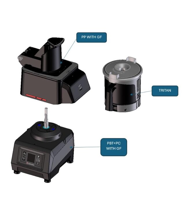 Cutter & groentesnijder CK-24V | 4,4 Liter inhoud | 50-350 kg per uur