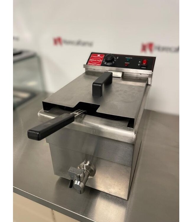 Occasion: Inductie friteuse CaterChef - 8 liter + tap