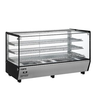Saro Warmhoudvitrine Sofia 202 | Recht glas | (H)68,6x(B)121,9x(D)56,8cm