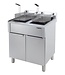 Friteuse Braga | 20 + 20 Liter | Elektrisch | Staand model | 400 Volt