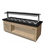 Saro Saladebar Premium Line SB-K 230 | 6x 1/1GN | Statisch | Eik