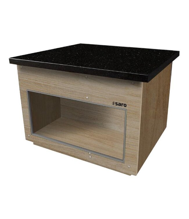 Buffetmeubel | Neutraal element | (B)100x(D)88x(H)85cm | Eik