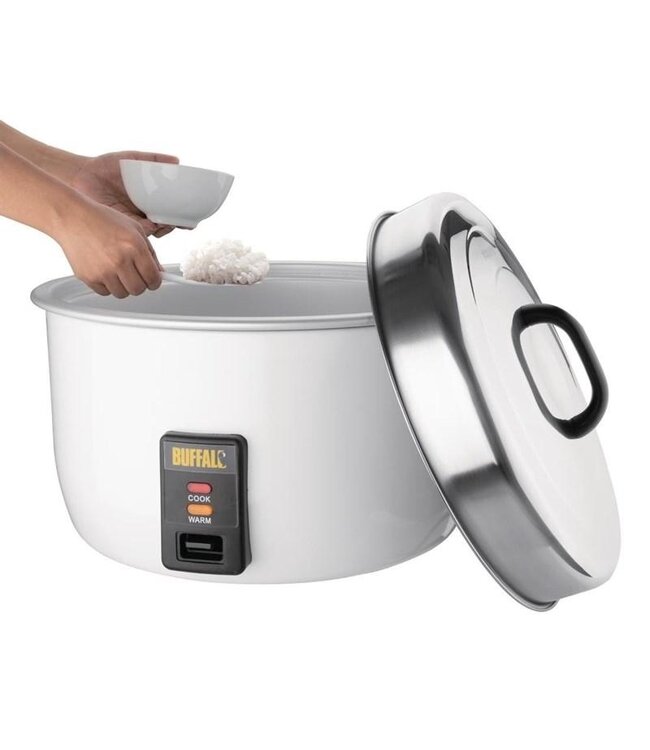 Rijstkoker Buffalo - 10kg rijst - 23L inhoud