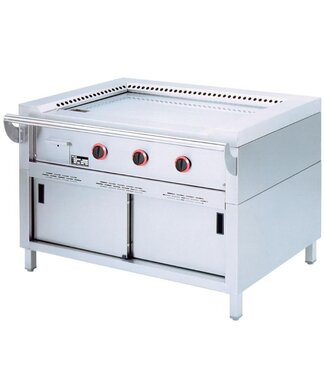 Teppanyaki grill - gas - 3 zones