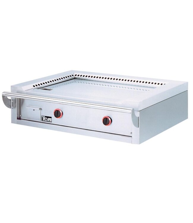 Teppanyaki grill - tafel - gas - 2 zones