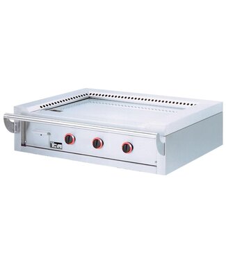 Teppanyaki grill - tafel - gas - 3 zones