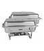 Saro Chafing dish Elena | 1/1GN | Met brandpastahouders | 2 Stuks