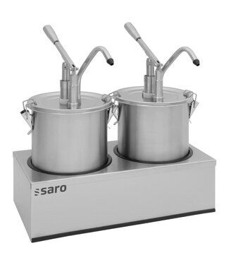 Saro Saus dispenser PD-002 | 2x 4,5 Liter