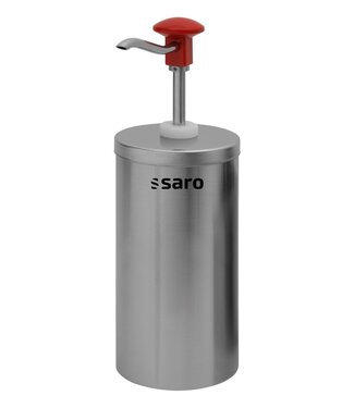 Saro Saus dispenser PD-004 | Met drukknop | 2,25 Liter
