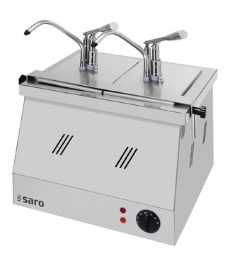 Saro Verwarmde sausdispenser BM-0214 | Voor 2x 4,5 Liter