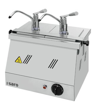 Saro Verwarmde sausdispenser BM-0216 | Voor 2x 3 Liter