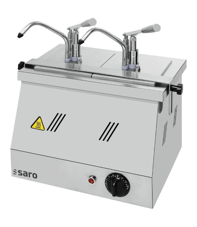 Verwarmde sausdispenser BM-0216 | Voor 2x 3 Liter