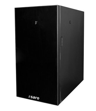 Saro Melkkoelkast met glazen deur Delo | 6,5 Liter
