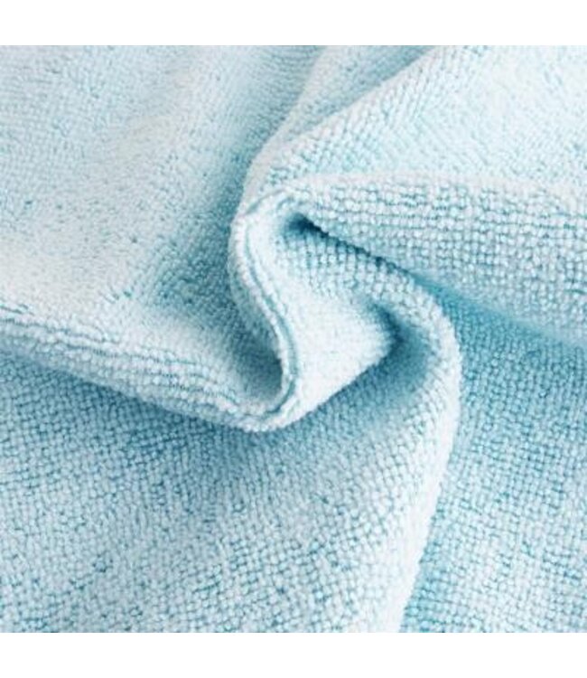Microvezel doek - blauw - 40x40cm - 5x
