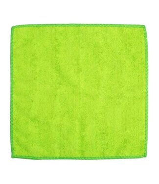 Jantex Microvezel doek - groen - 40x40cm - 5x