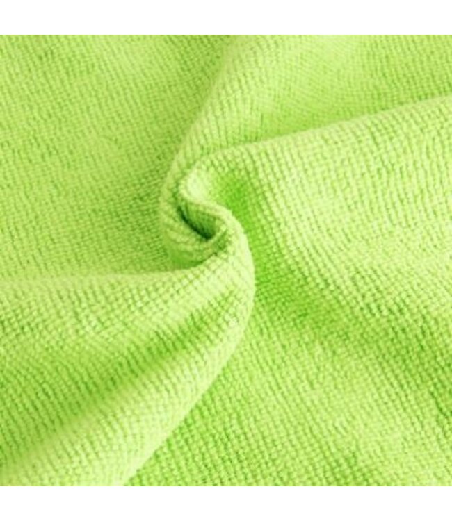 Microvezel doek - groen - 40x40cm - 5x
